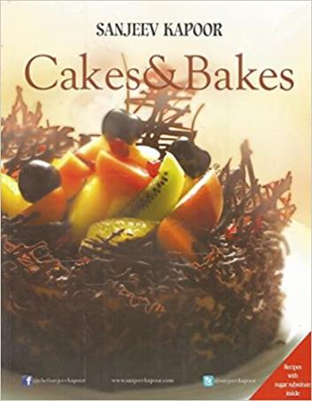 Book cover number 1 for Cakes And Bakes written by Sanjeev Kapoor published by Popular Prakashan