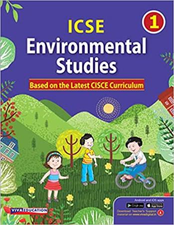 Book cover number 1 for ICSE Environmental Studies 1 written by Sangeeta Gupta published by Viva Education