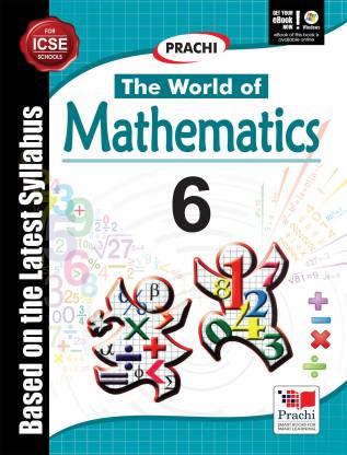 Book cover number 1 for The World Of Mathematics 6 (ICSE) written by J. P. Sharma published by Prachi (India) Pvt. Ltd.