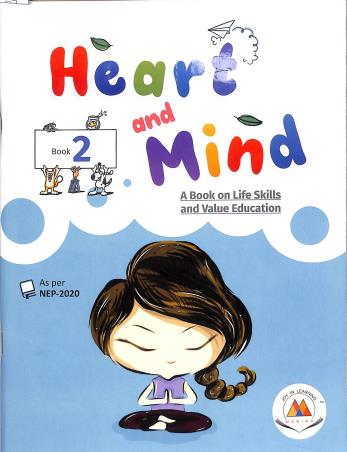 Book cover number 1 for Heart And Mind 2 : A Book On Life Skills And Value Education (NEP 2020) written by Fr.George Paul published by Marina Publications
