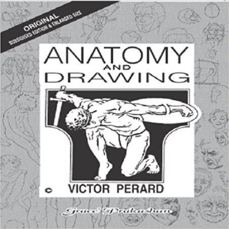 Book cover number 1 for Anatomy & Drawing written by Victor Perard published by Grace Prakashan
