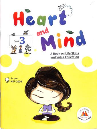 Book cover number 1 for Heart And Mind 3 : A Book On Life Skills And Value Education (NEP 2020) written by Fr.George Paul published by Marina Publications