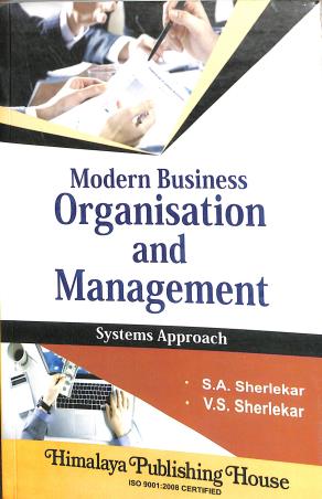Book cover number 1 for Modern Business Organisation And Management written by S. A. Sherlekar, V. S. Sherlekar published by Himalaya Publishing House