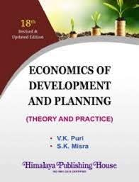 Book cover number 1 for Economics Of Development And Planning (Theory And Practice) written by V. K. Puri, S. K. Misra published by Himalaya Publishing House