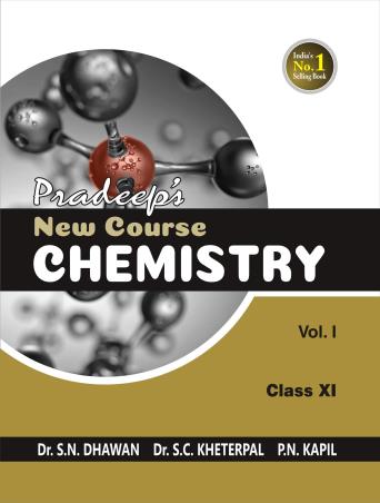 Book cover number 1 for Pardeep's New Course Chemistry For Class 11 Volume : 1 And 2 written by S. N. Dhawan, S. C. Kheterpal, P. N. Kapil published by Pradeep Publications