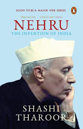 Book cover number 1 for Nehru : The Invention Of India written by Shashi Tharoor published by Viking