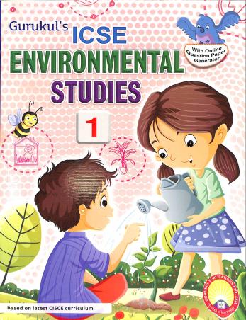 Book cover number 1 for Gurukul's ICSE Environmental Studies 1 written by S. Kumar published by Gurukul Publications (P) Ltd.