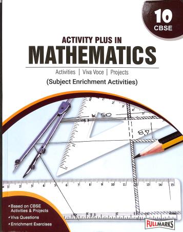 Book cover number 1 for Activity Plus In Mathematics 10 CBSE written by Ram Chandra published by Full Marks Pvt. Ltd.