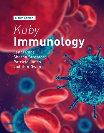 Book cover number 1 for Kuby Immunology written by Jenni Punt, Sharon Stranford, Patricia Jones published by Macmillan India Limited