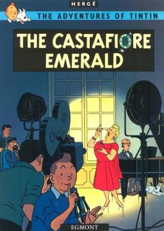 Book cover number 1 for The Adventures Of Tintin : The Castafiore Emerald written by Herge published by Egmont