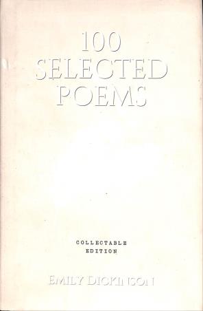 Book cover number 1 for 100 Selected Poems written by Emily Dickinson published by Fingerprint Publishing