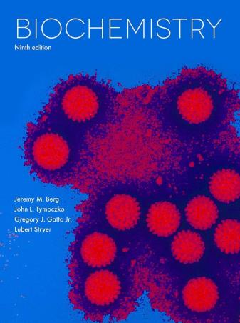 Book cover number 1 for Biochemistry written by Jeremy M. Berg, John L.Tymoczko, Gregory J. Gatta, Lubert Stryer published by W. H. Freeman And Company