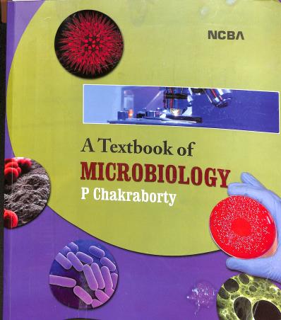 Book cover number 1 for A Textbook Of Microbiology written by P. Chakraborty published by New Central Book Agency (P) Ltd