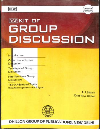 Book cover number 1 for Kit Of Group Discussion written by NA published by Dhillon Group of Publications