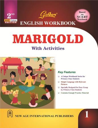 Book cover number 1 for Golden Marigold 1 (English Workbook with Activities) written by S. Gupta published by New Age International (P) Limited, Publishers