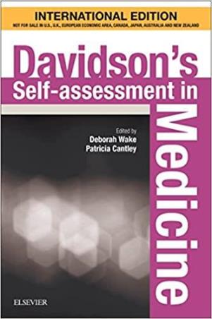Book cover number 1 for Davidson's Self-Assessment In Medicine (International Edition) written by Davidson Lester published by Elsevier