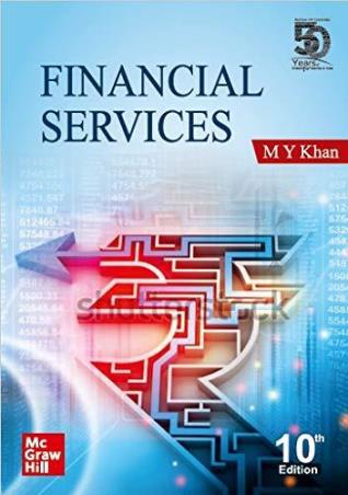 Book cover number 1 for Financial Services written by M. Y. Khan published by McGraw Hill Education Private Limited