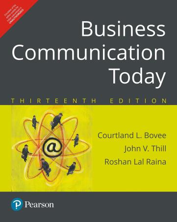 Book cover number 1 for Business Communication Today written by Courtland L. Bovee, John V. Thill, Roshan Lal Raina published by Pearson Education