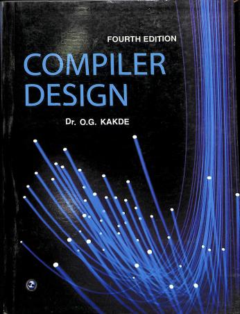 Book cover number 1 for Compiler Design written by O. G. Kakde published by University Science Press