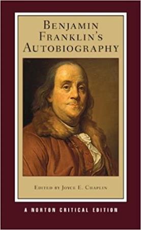 Book cover number 1 for Benjamin Franklin's Autobiography (A Norton Critical Editions) written by Benjamin Franklin published by W. W. Norton & Company