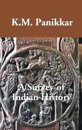 Book cover number 1 for A Survey Of Indian History written by K. M. Panikkar published by L. G. Publishers Distributors