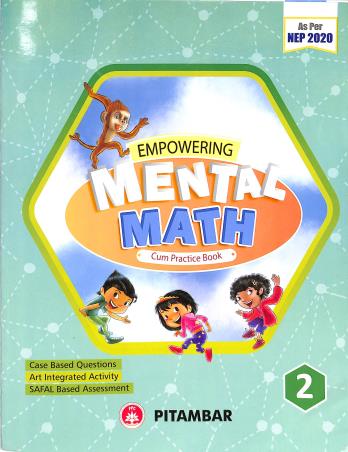 Book cover number 1 for Empowering Mental Math Cum Practice Book 2 written by Jyoti Sharma published by Pitambar Publishing Company (P) Ltd.