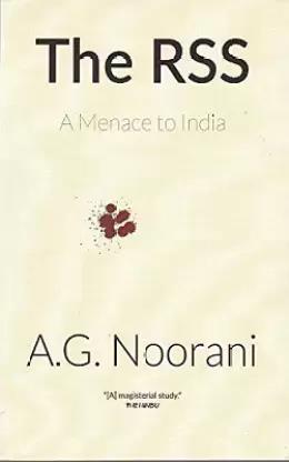 Book cover number 1 for The RSS : AMenace To India written by A. G. Noorani published by LeftWord