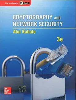 Book cover number 1 for Cryptography And Network Security written by Atul Kahate published by McGraw Hill Education Private Limited