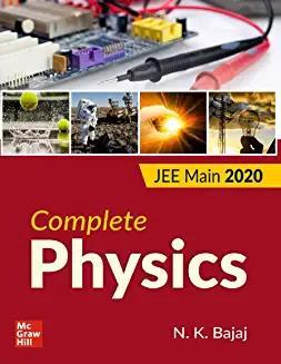 Book cover number 1 for JEE Main 2020 Complete Physics written by N. K. Bajaj published by McGraw Hill Education Private Limited