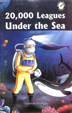 Book cover number 1 for 20,000 Leagues Under The Sea written by Jules Verne published by Sparrow Books