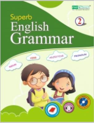 Book cover number 1 for Superb English Grammar 2 (Army Edition) written by Rakhi Jha published by PM Publishers Pvt. Ltd.