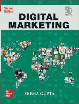 Book cover number 1 for Digital Marketing written by Seema Gupta published by McGraw Hill Education Private Limited
