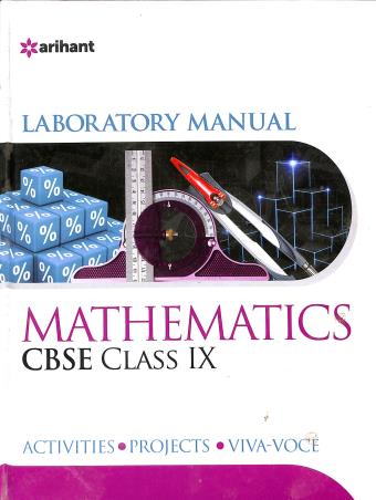 Book cover number 1 for Laboratory Manual : Mathematics CBSE Class 9 written by Divya Malik published by Arihant Prakashan