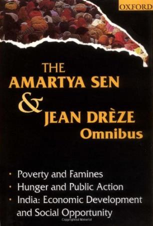 Book cover number 1 for The Amartya Sen And Jean Dreze Omnibus written by Amartya Sen, Jean Dreze published by Oxford University Press