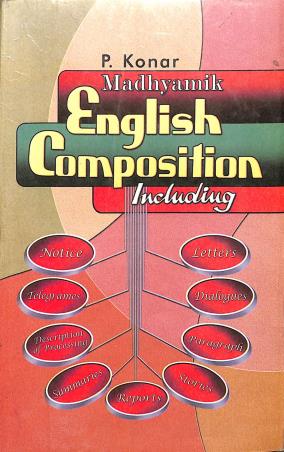Book cover number 1 for Madhymik English Composition written by P. Konar published by Niharika