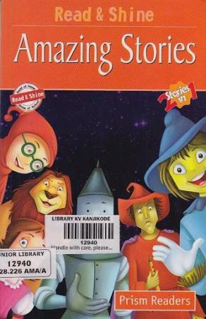 Book cover number 1 for Read & Shine Amazing Stories written by NA published by Prism Books Pvt Ltd