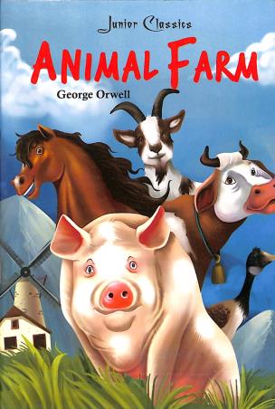 Book cover number 1 for Animal Farm (Junior Classics) written by George Orwell published by Printworld Books