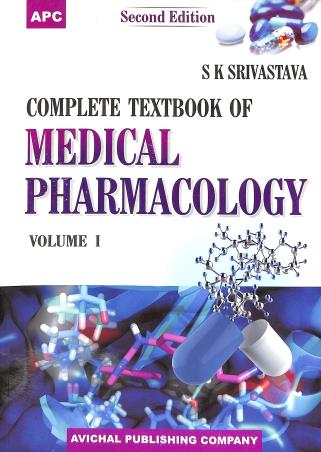 Book cover number 1 for Complete Textbook Of Medical Pharmacology Volume 1 & 2 written by S. K. Srivastava published by Avichal Publishing Company
