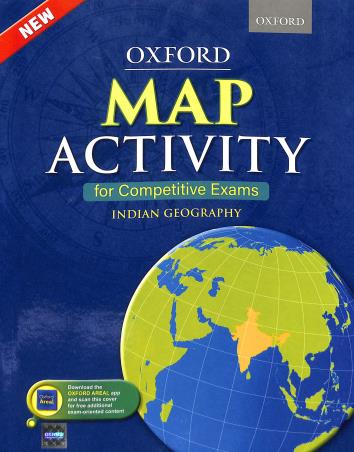 Book cover number 1 for Oxford Map Activity for Competitive Exams - Indian Geography written by NA published by Oxford University Press