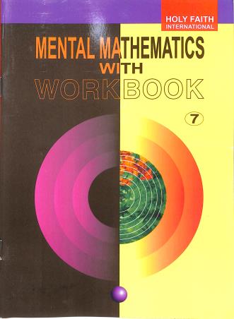 Book cover number 1 for Mental Mathematics With Workbook 7 written by S. P. Gupta published by Holy Faith International (P) Ltd