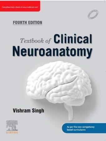 Book cover number 1 for Textbook Of Clinical Neuroanatomy written by Vishram Singh published by Elsevier