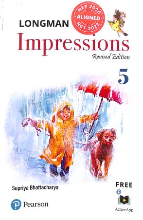 Book cover number 1 for Longman Impressions 5 (NEP 2020 / NCF 2023) written by Supriya Bhattacharya published by Pearson Education