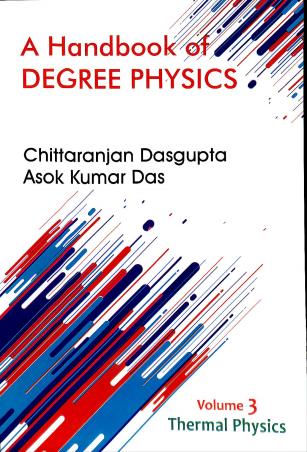 Book cover number 1 for A Handbook Of Degree Physics Volume 3 (Thermal Physics) written by Chittaranjan Dasgupta, Asok Kumar Das published by Book Syndicate Pvt. Ltd.