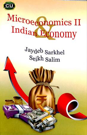 Book cover number 1 for Microeconomics 2 : Indian Economy written by Jaydeb Sarkhel, Seikh Salim published by Book Syndicate Pvt. Ltd.