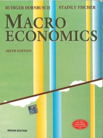 Book cover number 1 for Macro Economics written by Rudiger Dornbusch, Stainly Fischer published by McGraw Hill Education Private Limited