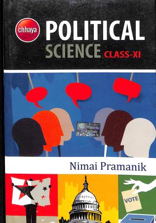 Book cover number 1 for Chhaya Political Science Class 11 written by Nimai Pramanik published by Chhaya Prakashani Pvt. Ltd.