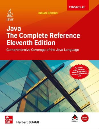 Book cover number 1 for Java The Complete Reference written by Herbert Schildt published by McGraw Hill Education Private Limited