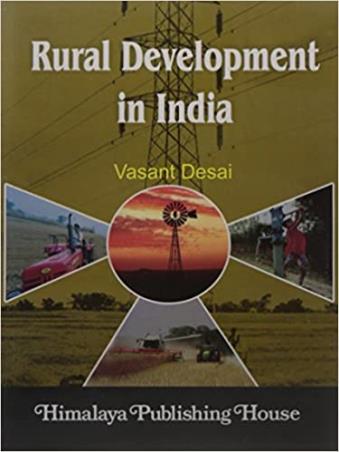 Book cover number 1 for Rural Development In India written by Vasant Desai published by Himalaya Publishing House