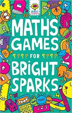 Book cover number 1 for Maths Games For Bright Sparks written by Gareth Moore published by Hachette