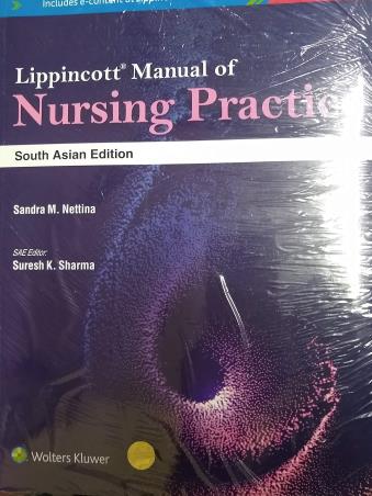 Book cover number 1 for Lippincott Manual Of Nursing Practice written by Suresh K. Sharma published by Wolters Kluwer